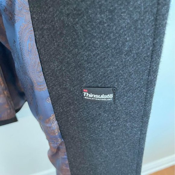 BÄUMLER NEW MEN’S NVR WORN GERMAN DESIGNER WOOL/CASHMERE FALL/WINTER COAT - Picture 3 of 10